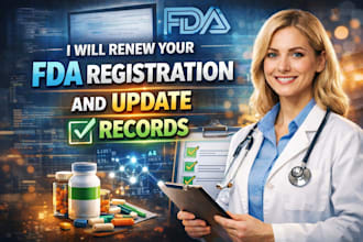 renew your fda registration and update records