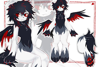 do a full reference sheet of any furry oc