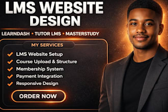 build an lms education website with learndash, tutor lms, or masterstudy