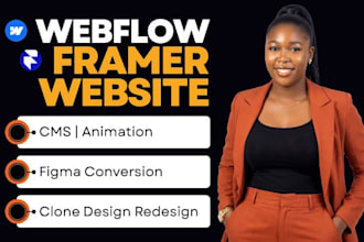design clone redesign webflow website framer website figma to webflow