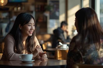 do casual conversation in both japanese and english