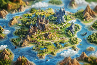 create the map of your fantasy world