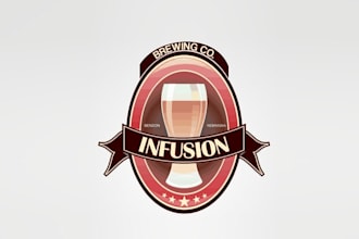 design modern super brewing company logo