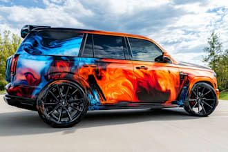 create professional van wrap design