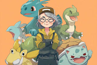 draw anyone as a pokemon trainer