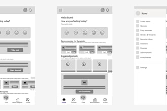 create UX wireframes, product analysis, competitor research, prd and srs