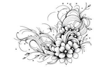 design abstract and geometric customized tattoo