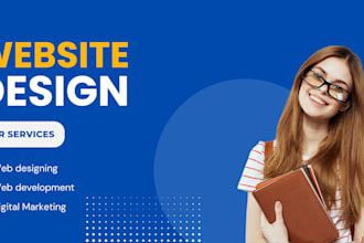 design wix and wordpress website, logo and business card for you