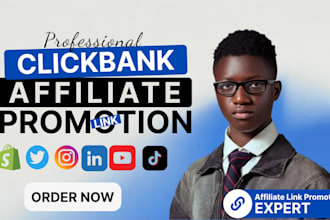 do clickbank affiliate link promotion, teespring and affiliate link promotion