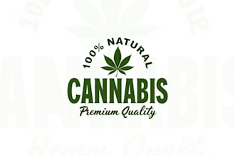 make eye catching hemp cannabis logo