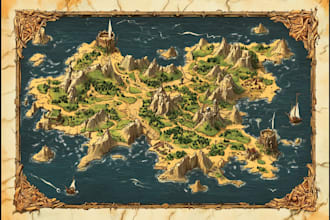do fantasy map design