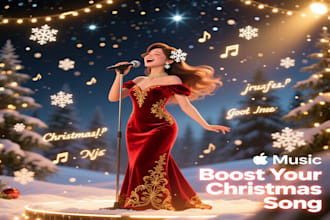 boost your christmas song on apple music with organic holiday promotion