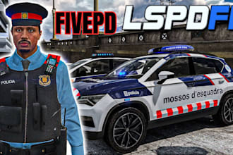 develop custom script, fivem developer, fivem server, mlo, map mod,hud UI