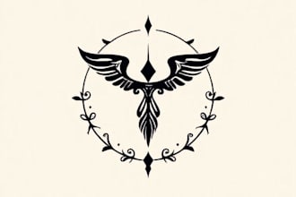 do minimalist tattoo design or logo