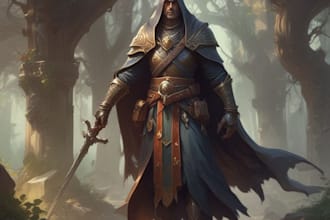 draw dnd character, art fantasy