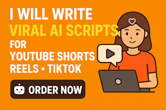 write viral ai scripts for youtube shorts, reels and tiktok