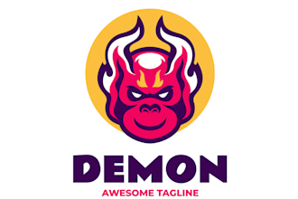 design high quality angry logo design with unlimited review