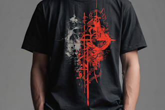 design creative and modern t shirt design
