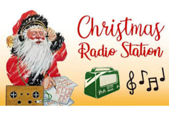 promote and get your song played on 5 top holiday and christmas radio stations