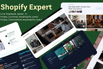 fix shopify theme bugs, liquid errors, and custom sections