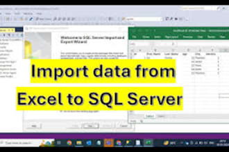import, upload or fix excel and csv data in sql server and oracle database