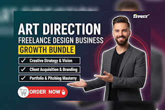art direction , freelance design business growth bundle