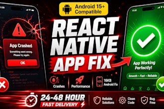 fix and optimize your react native app for android performance and bugs