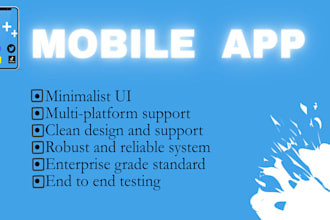 build enterprise grade mobile application