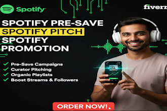 pre save campaign spotify pre save spotify pitch spotify promotion