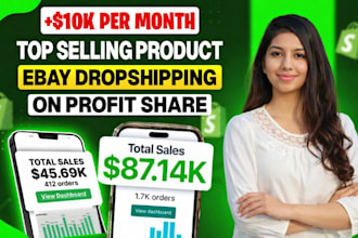 do ebay dropshipping on profit share