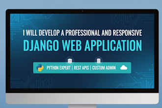 create python web applications using django or flask