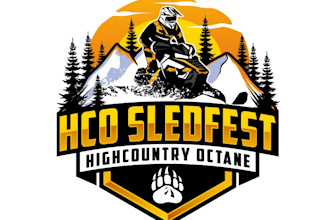 design unique snowmobile logo with free source files
