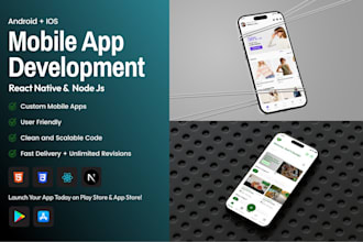 build a full stack react native app with nodejs