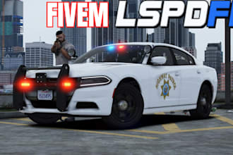 develop fivepd police mods, calls, scripts, jobs, dispatch and server setup