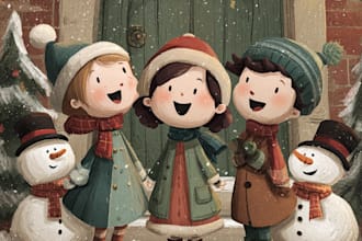 draw children illustrations for books