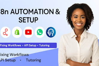 setup n8n automations teach n8n build shopify youtube ffmpeg ai agent workflow