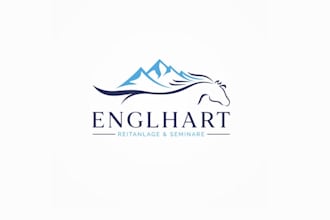 design creation leading equestrian facility logo