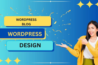 make wordpress blog website with elementor pro