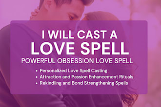cast extreme powerful obsession spell, lust love spell to bring your ex back