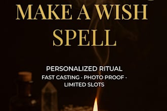 cast ancient custom spell to make your wish come true