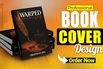 do professional book cover, ebook cover, or business card and stationery design