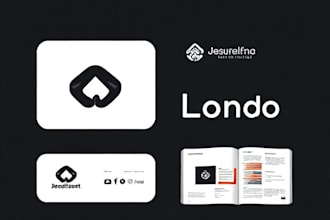 design logo with brand guidelines, style guide, brand book