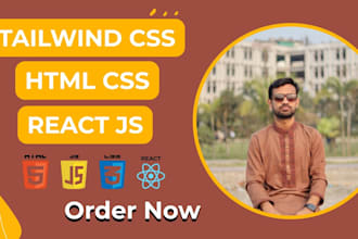 convert figma to react, figma to HTML,  figma to tailwind css