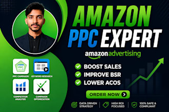 setup, manage and optimize amazon PPC campaigns for higher sales