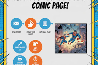 draw a comic page for you