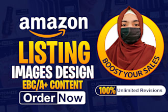 design amazon listing images and product photo editing