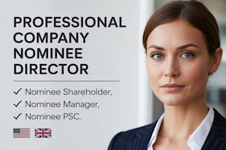 be your nominee director, nominee shareholder of your company