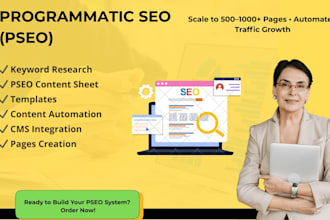 completely create the  pseo pages for your website