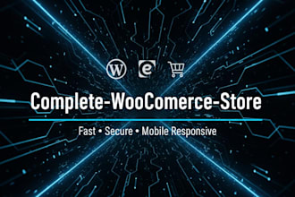 create a complete woocommerce store with payment gateways