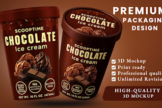 design professional food packaging design
